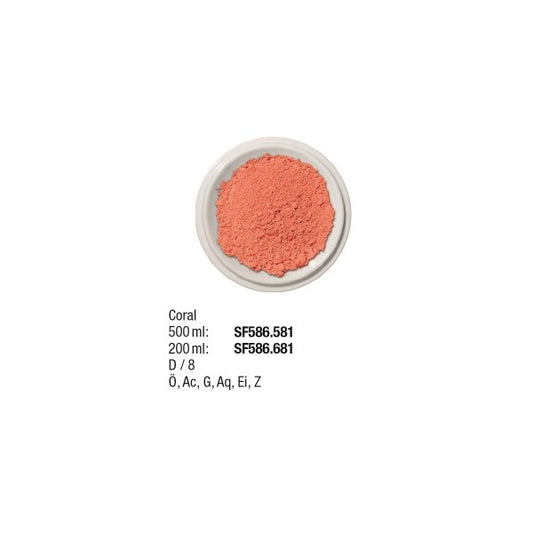 Künstlerpigmente 200 ml, Coral